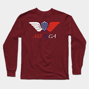 Patriotic American Eagle T-Shirt Long Sleeve T-Shirt